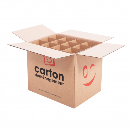 Étiquettes pour marquer un carton dont le contenu est fragile : ECO CARTON