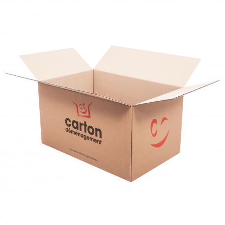 Kit 40 cartons déménagement standard avec 2 rouleaux d'adhésif gratuits :  : Fournitures de bureau