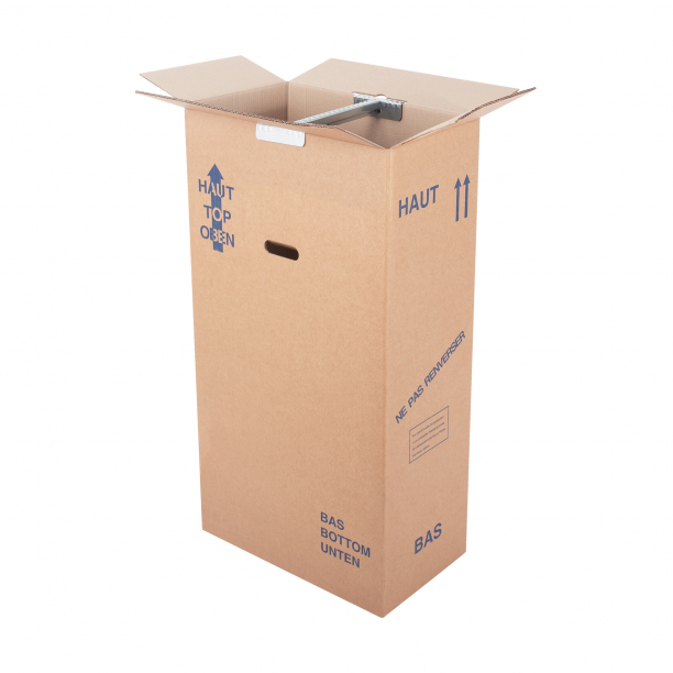 Carton penderie petit modèle - CartonDemenagement.com Carton penderie petit modèle - CartonDemenagement.com