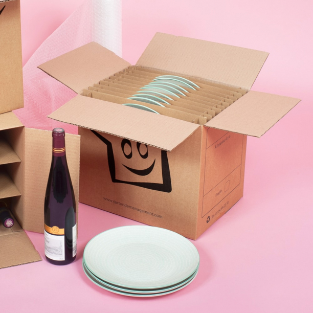 Cartons pour assiettes - CartonDemenagement.com Cartons pour assiettes - CartonDemenagement.com