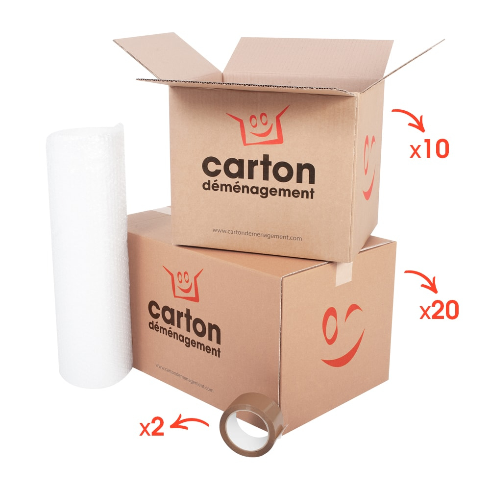 Kit Demenagement Carton T1 T2 Cartondemenagement Com