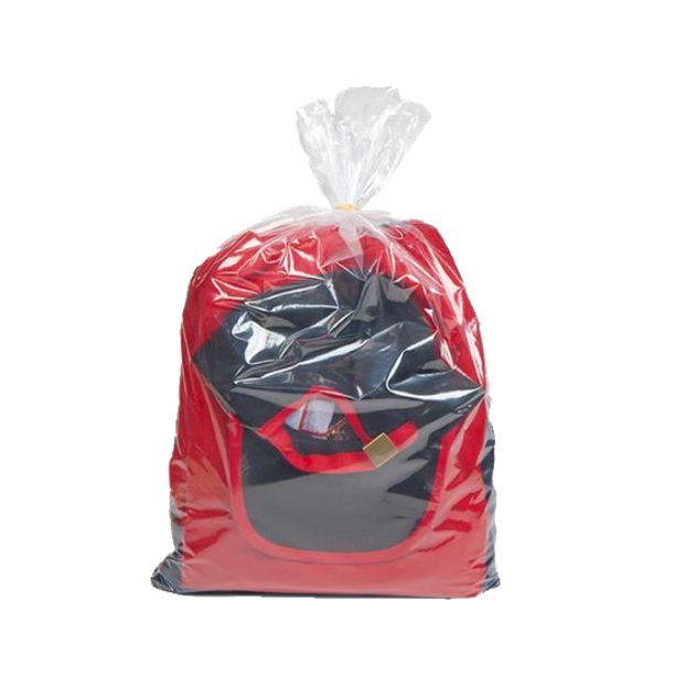 Sacs poubelle TRANSPARENT 130 litres - pack de 100 unités