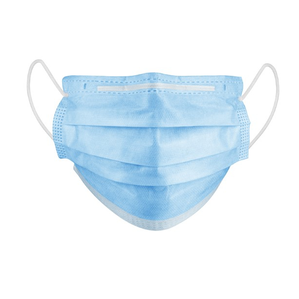 Masque médical jetable PLP 3 plis à élastique Masque médical jetable PLP 3 plis à élastique
