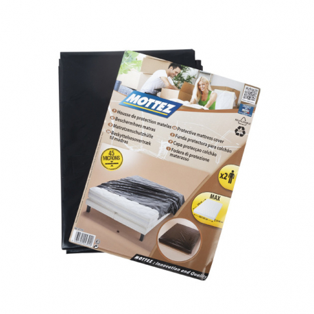 Housse De Protection Pour Matelas En Plastique - Imperméable, Pour Déménagement Ou Rangement