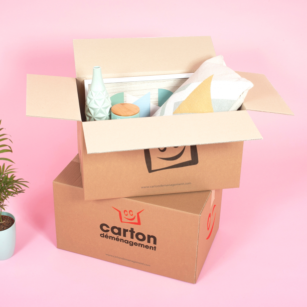 Grand carton de déménagement - CartonDemenagement.com Grand carton de déménagement - CartonDemenagement.com