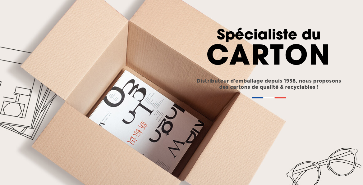 Kit 60 cartons déménagement standard avec 3 rouleaux d'adhésif gratuits :  : Fournitures de bureau