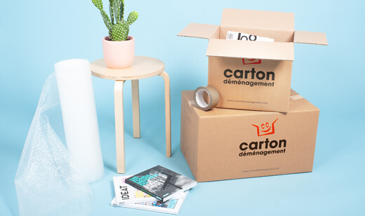 Carton de déménagement, grand cartons spéciales déménagement 