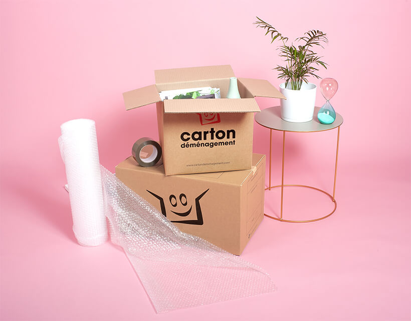 Kit cartons déménagement économique