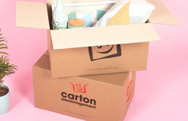 Kit déménagement : 10 cartons + adhésif + film bulle - Logistipack